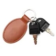 Portable Leather Keychain Handmade Genuine Leather | https://www.bestnamebadges.com