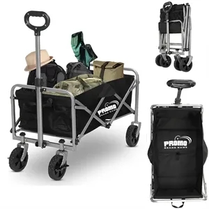 Foldable Heavy Duty Beach Cart Outdoor Picnic Camper | https://www.bestnamebadges.com