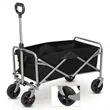 Foldable Heavy Duty Beach Cart Outdoor Picnic Camper | https://www.bestnamebadges.com