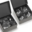 Bonello Round Decanter & Garland Set | https://www.bestnamebadges.com