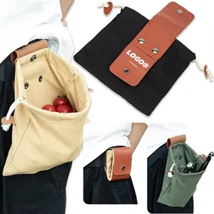 Outdoor Folding Canvas Storage Bag Portable Large Capacity