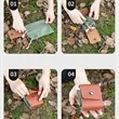 Outdoor Folding Canvas Storage Bag Portable Large Capacity | https://www.bestnamebadges.com