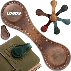 Imitation Leather Magnetic Bookmarks Vintage Book Kid Reader