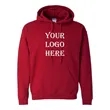 Gildan Heavy Blend Custom Hooded Sweatshirt | https://www.bestnamebadges.com