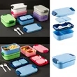 64oz Double Layered Lunch Box | https://www.bestnamebadges.com