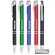 Union Printed, Promotional"Lucent" All Metal Click Pens | https://www.bestnamebadges.com