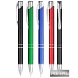 Union Printed, Promotional"Lucent" All Metal Click Pens | https://www.bestnamebadges.com
