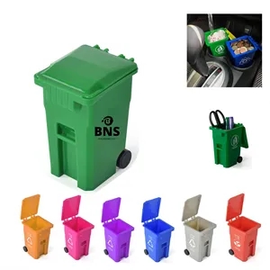 Mini Garbage Trash Pen Holder for Desk