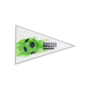 Custom Triangle Domed 1.5" Lapel Pin