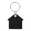 Custom House Shaped PVC Keychain | https://www.bestnamebadges.com