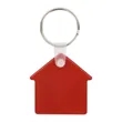 Custom House Shaped PVC Keychain | https://www.bestnamebadges.com