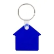 Custom House Shaped PVC Keychain | https://www.bestnamebadges.com