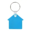 Custom House Shaped PVC Keychain | https://www.bestnamebadges.com