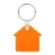 Custom House Shaped PVC Keychain | https://www.bestnamebadges.com