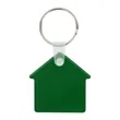 Custom House Shaped PVC Keychain | https://www.bestnamebadges.com