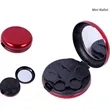 Portable Round Mini Mobile Coin Dispenser Case Wallet | https://www.bestnamebadges.com