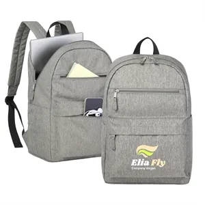 Custom Heathered 15'' Laptop Backpack