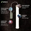 Portable Inflatable Folding Camping Outdoor Tent Lamp | https://www.bestnamebadges.com