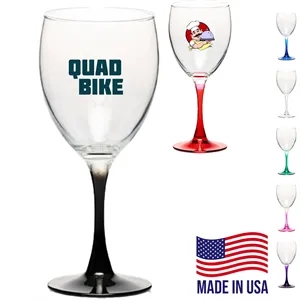 10.5 oz Nuance Goblet Glasses | https://www.bestnamebadges.com