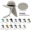 Performance Safari Hat/hidden pocket | https://www.bestnamebadges.com