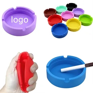 Round Silicone Ashtray