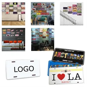 Custom Metal License Plate