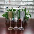 Plastic Champagne Flutes | https://www.bestnamebadges.com
