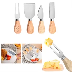 4 Pieces Cheese Knives Set
