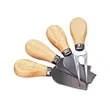 4 Pieces Cheese Knives Set | https://www.bestnamebadges.com