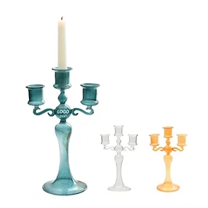 Glass Candlestick
