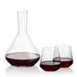 Terrassa Carafe & Cannes Stemless Wine | https://www.bestnamebadges.com