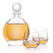 Bonello Round Decanter & Garland Set | https://www.bestnamebadges.com