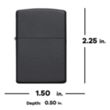 Zippo Classic Lighter | https://www.bestnamebadges.com
