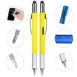 Custom 6 In 1 Multi Function Tool Pen | https://www.bestnamebadges.com