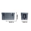 Blue Coolers 55 Qt Cobalt 5 Day Ice Box | https://www.bestnamebadges.com