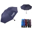 10 Ribs Strong Windproof Travel Compact Folding Umbrellla | https://www.bestnamebadges.com