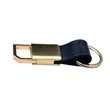 Luxury Genuine Leather Keychain | https://www.bestnamebadges.com