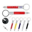 6 In 1 Multifunction Screwdriver Ballpoint Pen Keychain | https://www.bestnamebadges.com