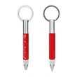 6 In 1 Multifunction Screwdriver Ballpoint Pen Keychain | https://www.bestnamebadges.com