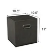 Sports Storage Bins Collapsible Cube Container Office Room | https://www.bestnamebadges.com
