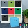 Sports Storage Bins Collapsible Cube Container Office Room | https://www.bestnamebadges.com