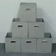 Sports Storage Bins Collapsible Cube Container Office Room | https://www.bestnamebadges.com