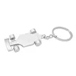 Mini Race Car Keyring Metal Keychain | https://www.bestnamebadges.com