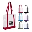 Reusable Canvas Shopping Tote Bag | https://www.bestnamebadges.com