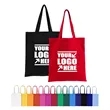 12oz Cotton Colored Tote | https://www.bestnamebadges.com