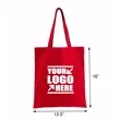 12oz Cotton Colored Tote | https://www.bestnamebadges.com