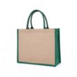 Jute Gift Tote Bag | https://www.bestnamebadges.com