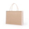 Jute Gift Tote Bag | https://www.bestnamebadges.com