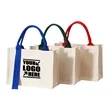 Canvas Tote with Strap | https://www.bestnamebadges.com