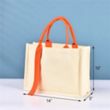 Canvas Tote with Strap | https://www.bestnamebadges.com